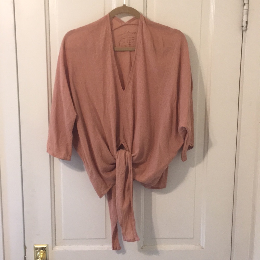 Miranda Bennett Kahlo Top - Cava (peach pink)